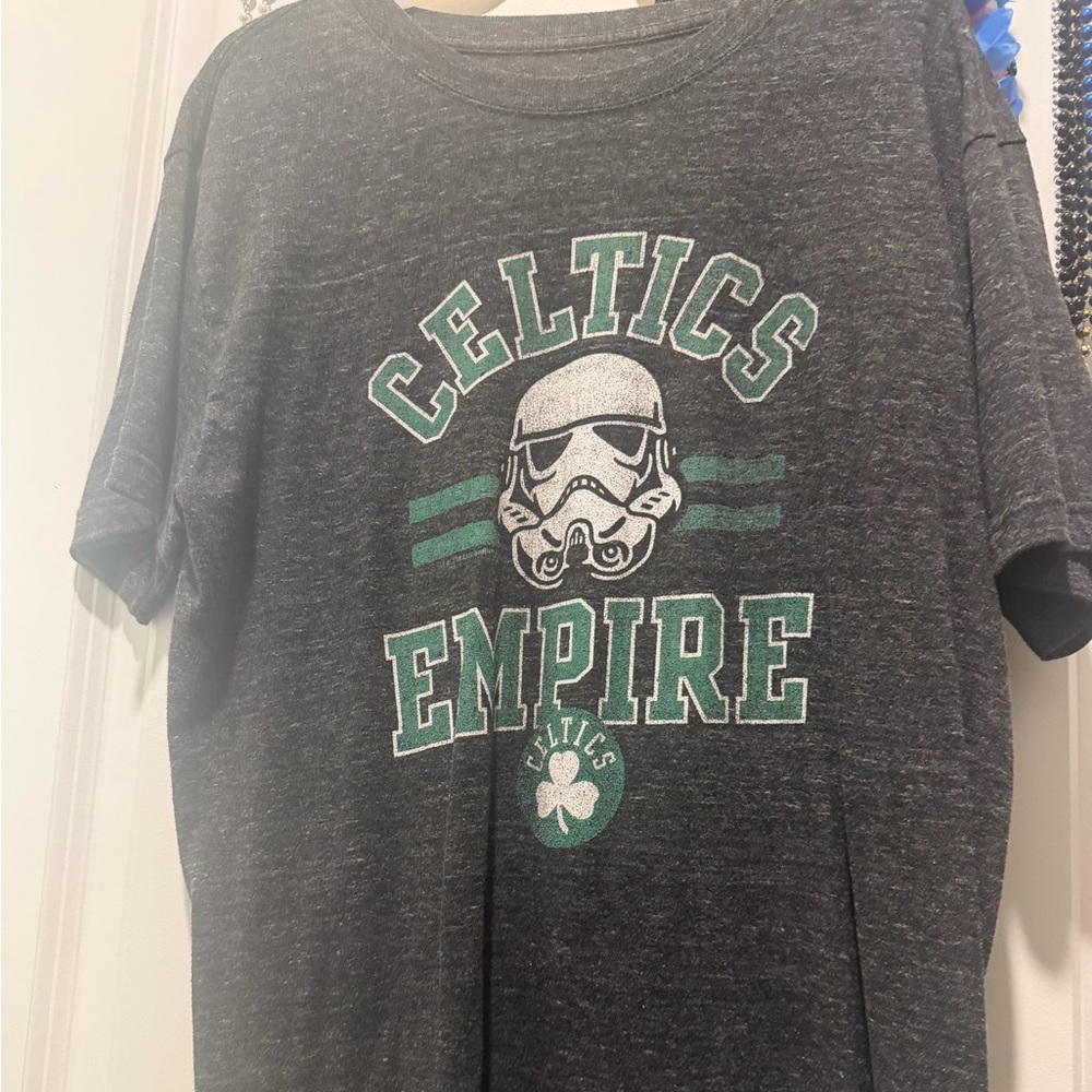 Boston Celtics x Star Wars Fanatics "Empire" Stormtrooper Tri-Blend Shirt